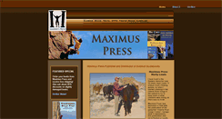 Desktop Screenshot of maximuspress.com